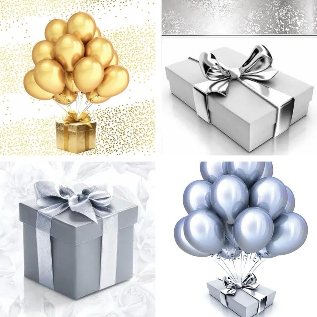 Подарунковий паперовий пакет КВАДРАТ 22,5*23*10 см Бант, фото 1