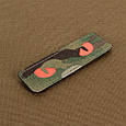 M-Tac нашивка Cat Eyes Laser Cut Multicam/Red/GID, фото 2