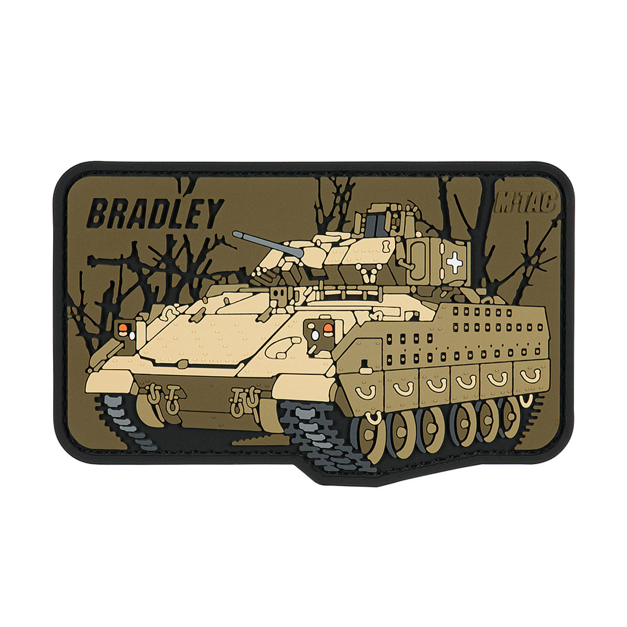M-Tac нашивка Bradley (PVC), фото 1