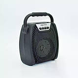 Колонка портативна ZQS1411, пульт керування, Black, фото 4
