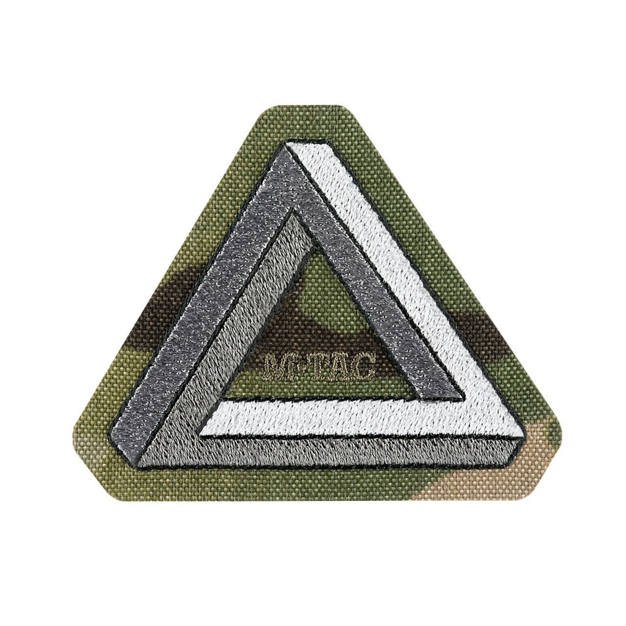 M-Tac нашивка Penrose triangle (вишивка) Multicam, фото 1