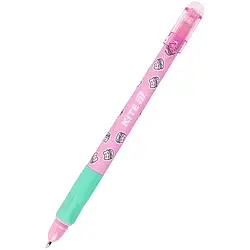 Ручка гелева "пиши-стирай" Kite Smart Feel Good K25-098-2, синя