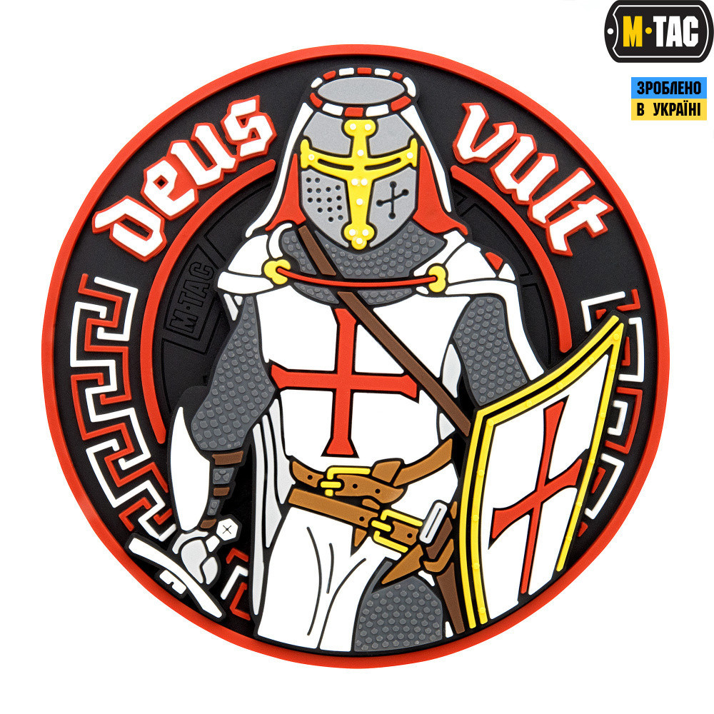 M-Tac нашивка Deus Vult 3D PVC, фото 1