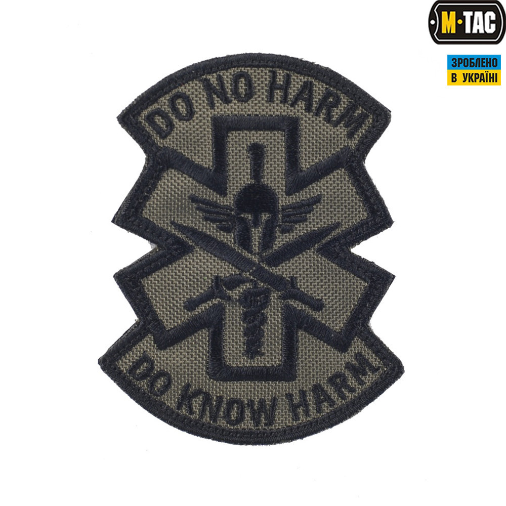 M-Tac нашивка Do No Harm олива, фото 1