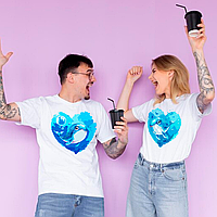 Парні футболки для закоханих
