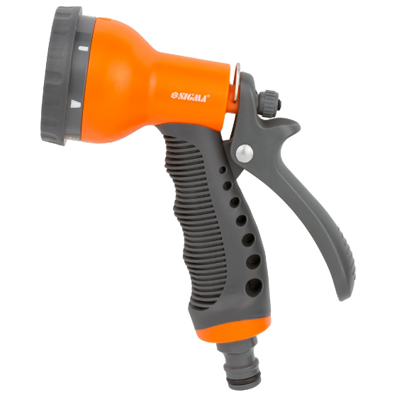 Пістолет-розпилювач 7-ми режимний ABS+TPR Flora, фото 1