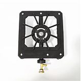 Комплект Чавунна газова плита плита GB-01 3,5 кВт з редуктором Ozkan з регулюванням та кисневий гумовий шланг 3 метра, фото 4