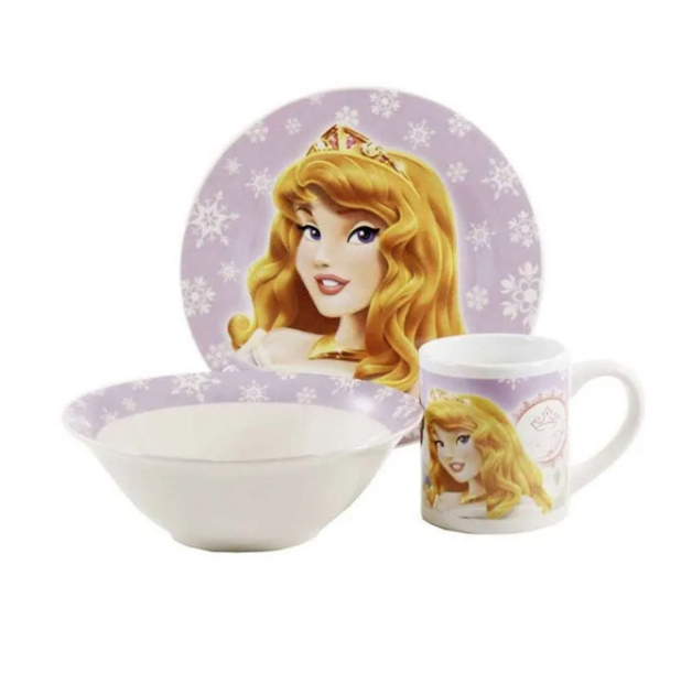 Набір дитячий 3 пр. порцеляновий "Принцеса Аврора" 6911100000