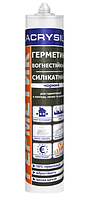 Герметик вогнестійкий 280мл чорний Лакрисіл