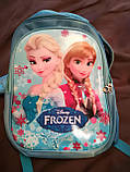 Рюкзак Холодне серце RESTEQ, шкільна сумка для дівчаток, рюкзак для школи, рюкзак Frozen 38x26x14 см, фото 6