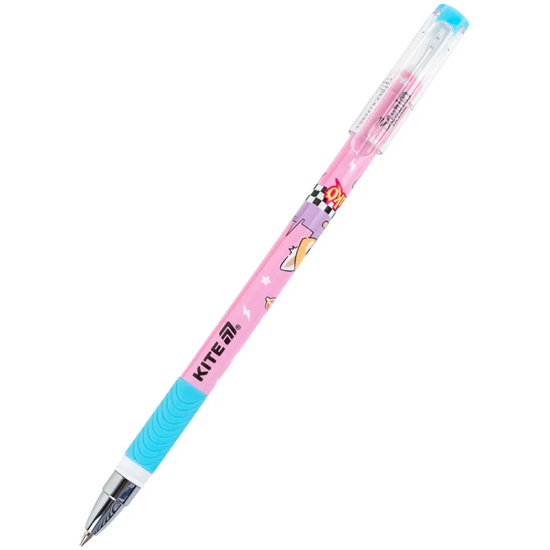Ручка кулькова Kite Aggretsuko AR25-032, синя, фото 1