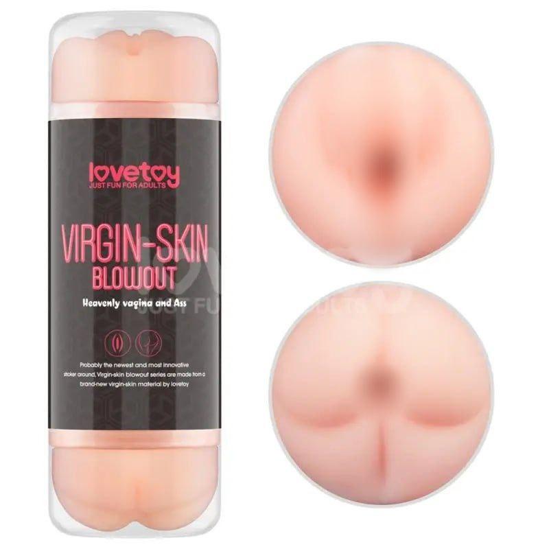 Мастурбатор для чоловіків Virgin-skin Blowout Double Side Stroker Vagina and Ass kitty.in.ua, фото 1