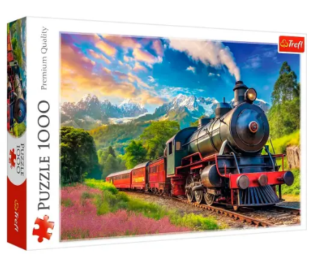 Пазлі Подорож потягом (1000 ялин.) 10929 (Trefl)