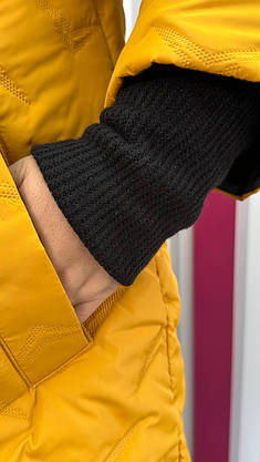 Демісезонна курточка вільного крою "Вінтер" (плащівка+синтепон) 66-68 70-72 74-76, фото 4