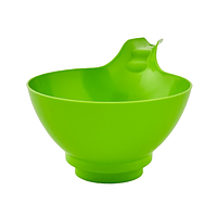 Воронка зливна для банки пластик оливковий Алеана