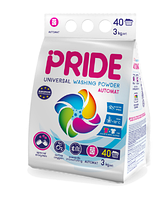 Порошок 3 кг автомат універсальний гірська свіжість Pride