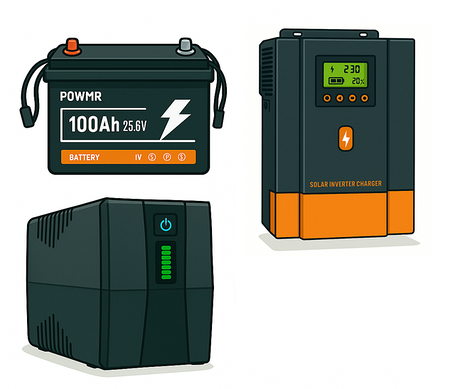 Комплекти Резервного живлення, ДБЖ