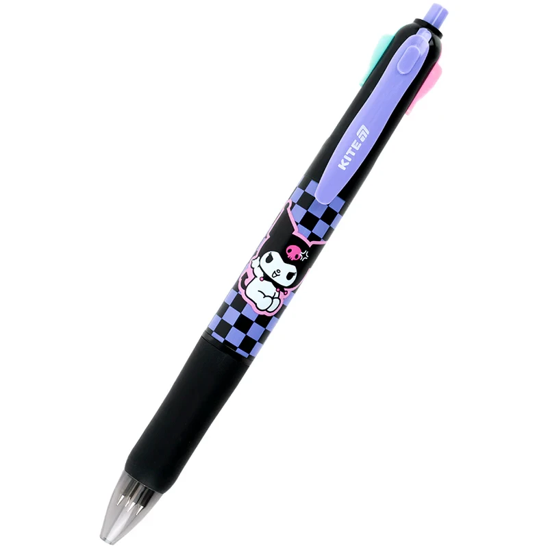 Ручка кулькова автоматична Kite Kuromi HK25-067, 4 кольори, фото 1