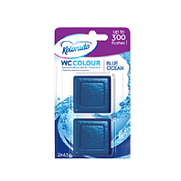 Таблетка для бачка унітазу WC Colour синій 2шт KOLORADO