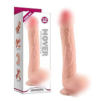 Фалоімітатор на присосці Sliding Skin Dual layer Dick 11.0 KityS
