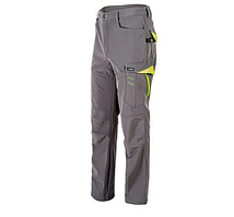 Брюки XXXL сірий/жовтий Kingston Сизам