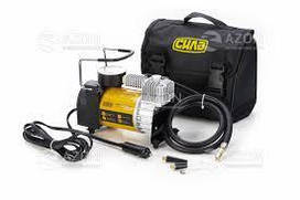 Компресор авто однопоршневий посилений 12V 180W 37 л/хв 10 Атм прикурювач + автостоп СИЛА