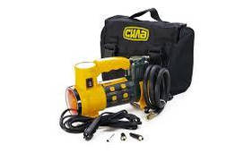 Компресор авто однопоршневий стандарт 12V 160W 35л/хв 7 Атм прикурювач + ліхтар СИЛА