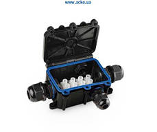 Коробка розподільча захищена, 4 вводи, тип А IP68 серії UProbox |пиловологозахищена, АСКО-УКРЕМ (A0280010003), фото 3