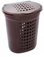 Кошик для білизни 60л темно-коричневий Алеана