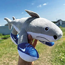 Дитяча м'яка плюшева іграшка "Tralalero Tralala" 35 х 24 см (AX), фото 5