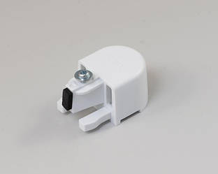 Зворотний блок, Малий, Білий для електричного карнизу Torro, Somfy