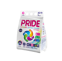 Порошок для прання 3кг автомат для кольор.речей Весняні квіти Pride