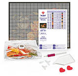 Набір з алмазною мозаїкою Ideyka Нічний хижак 40х50 см AMO8184, фото 3