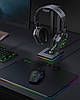 Підставка для ігрових навушників Blade Hawks RGB з 3,5-мм AUX і 2 портами USB, фото 7