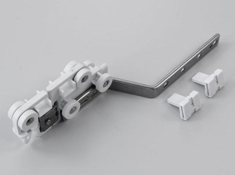 Каретка ведуча для електричного карнизу Torro, Somfy, біла, фото 1