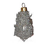 Формова ялинкова іграшка зі скла "Їжачок", фото 2