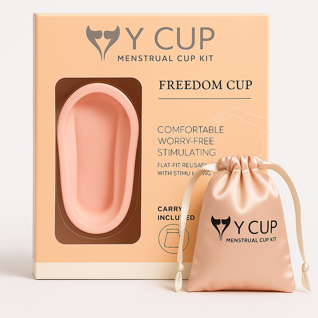 Менструальний диск Y CUP Freedom із медичного силікону, комфорт до 8 годин, гіпоалергенний