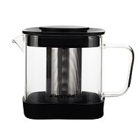 Заварник 600мл зі з'ємним ситечком скло/нержавіюча сталь 0777S KAMILLE