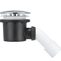 Сифон d90мм для душового піддону Tourbillon з адаптером d40/50мм Wirquin