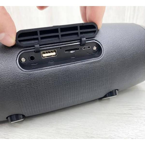 Бездротова bluetooth колонка STEREO BT TG-165 10 W Сіра