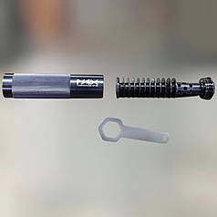 Глушник MAX model.Robin_S .223 / 5.56 (Україна), Оновлена версія, 1/2×28, розбірний, дюралюміній, саундмодератор AR-15