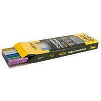 Клейові стержні 0,24кг d11,2*200мм кольорові 12шт SIGMA