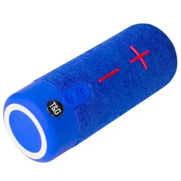 Колонка Bluetooth з функцією speakerphone з радіо TG619 Синя