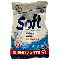 Порошок для прання 3,9 кг дезинфікуючий Блакитний кисень Soft