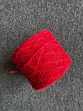 Пряжа з альпакою Barranca FіІіtaly lab червоний 100 грамів, фото 4