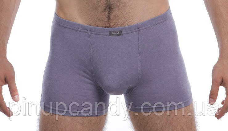 Чоловічі труси боксери з віскози Bono МШ сірі (розміри: 46-50), фото 1
