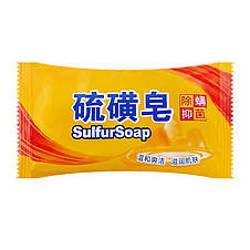 Шанхайське сірчане мило sulfur soap від дерматиту, псоріазу, екземи, 75 гр, фото 2