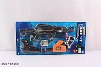 Ігровий поліцейський набір автомат і 2 пістолета з аксесуарами 13-4