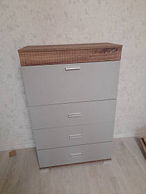 Комод - бар Марк 800 Сокме Дуб флагшток/Шиншилла Сіра