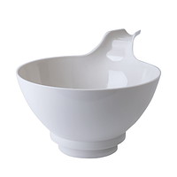 Воронка зливна для банки пластик біла троянда Алеана